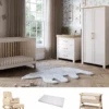 Silver Cross Seville 7 Piece Ultimate Newborn Room Set Bundle – Cashmere/Oak -Baby Products seville 3 3