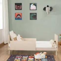 Babymore Dante Mini Cot Bed – Natural -Baby Products sgehyr5ui6e