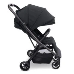 My Babiie Plus Auto-Fold Stroller Black -Baby Products sgey478