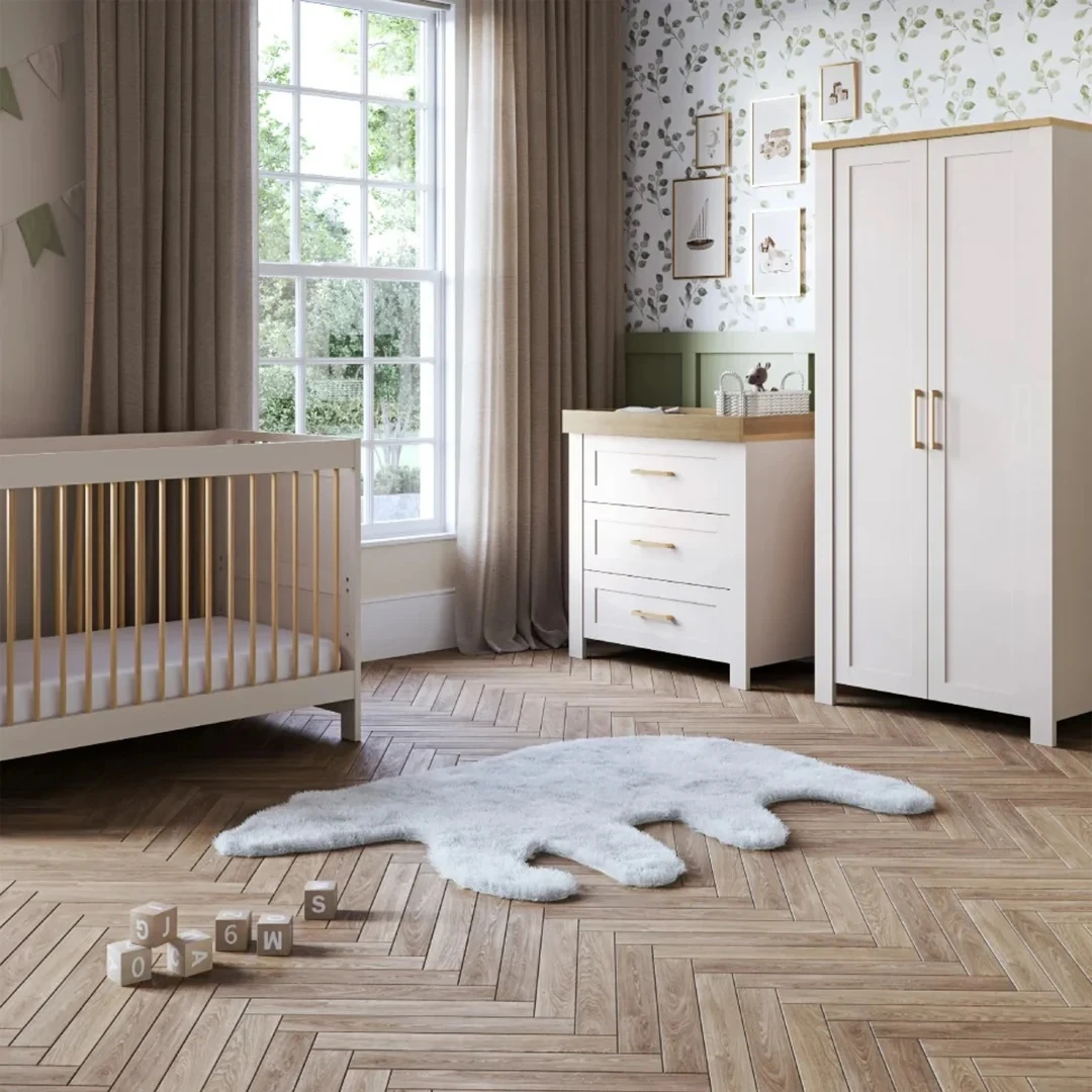 Silver Cross Seville 7 Piece Ultimate Newborn Room Set Bundle – Cashmere/Oak 4 Silver Cross Seville 7 Piece Ultimate Newborn Room Set Bundle – Cashmere/Oak - Image 2