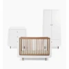 SnuzKot Skandi 5 Piece Nursery Room Set Bundle – White With Walnut 2 SnuzKot Skandi 5 Piece Nursery Room Set Bundle – White With Walnut -Baby Products snuzkot skandi 3 piece natural edit walnut 1