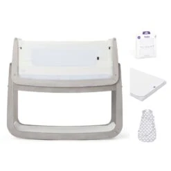 SnuzPod4 The Natural Edit Newborn Bundle – Silver Birch