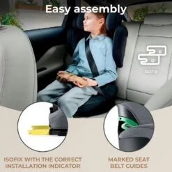 Kinderkraft XPAND 2 I-Size Car Seat Grey -Baby Products tguj68u6