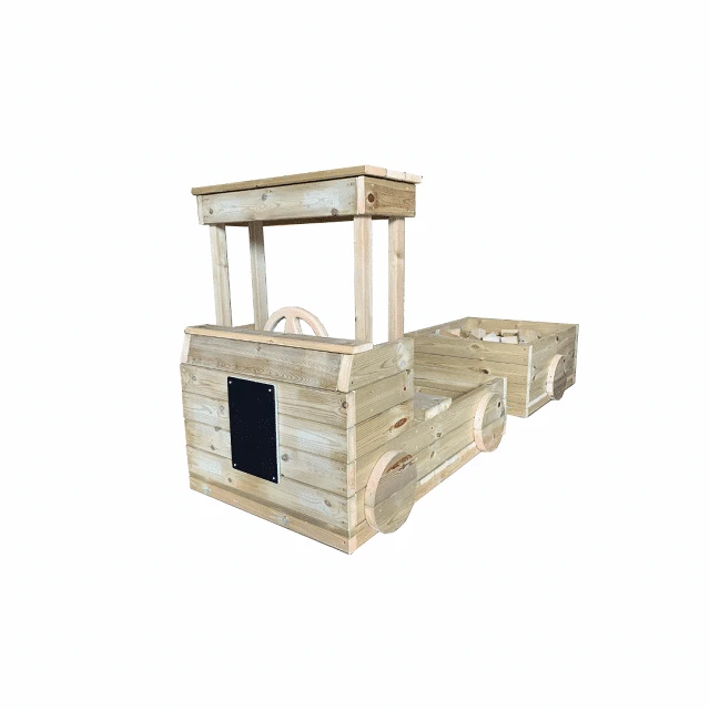 Children’s Outdoor Wooden Truck And Trailer 3 Children’s Outdoor Wooden Truck And Trailer