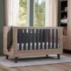 Tutti Bambini Como Cot Bed – Slate Grey/Distressed Oak -Baby Products tutti bambini como cot bed slate grey distressed oak scaled 1