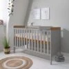 Tutti Bambini Rio Cot Bed, Changer And Mattress – Dove Grey/Oak 2 Tutti Bambini Rio Cot Bed, Changer And Mattress – Dove Grey/Oak -Baby Products tutti bambini rio cot bed dove grey oak