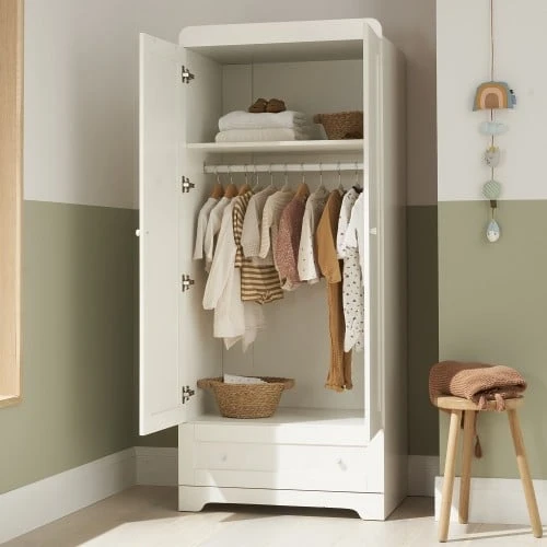 Tutti Bambini Rio 3 Piece Nursery Room Set – White 9 Tutti Bambini Rio 3 Piece Nursery Room Set – White - Image 7