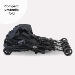 My Babiie Double Stroller – Black -Baby Products ui6e