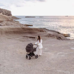 Venicci Tinum Upline SE 3 In 1 Pram With Car Seat Options – Lava -Baby Products venicci tinum upline se pushchair lava lifestyle 1