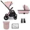My Babiie MB450 2-in-1 Pushchair/Carrycot – Pastel Pink