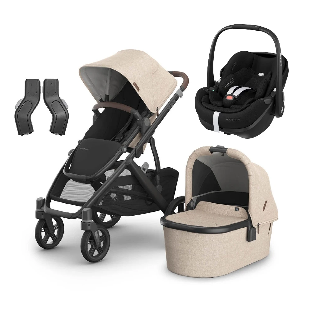 UPPAbaby VISTA V3 Double Stroller/Carrycot/Pebble 360 Pro2 – Liam + Optional Rotating Base 5 UPPAbaby VISTA V3 Double Stroller/Carrycot/Pebble 360 Pro2 – Liam + Optional Rotating Base - Image 3