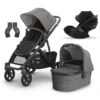 UPPAbaby VISTA V3 Travel System – Greyson + Cloud G + Optional Rotating Base -Baby Products vsgwe3