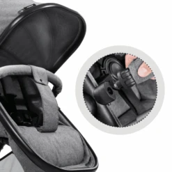 Hauck Melange Grey Atlantic Twin Stroller/Carrycot Bundle 2 -Baby Products vxcvxv 3