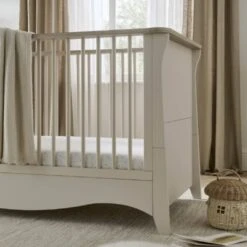 CuddleCo Clara Cot Bed – Cashmere/Ash -Baby Products vzdbhfzjgk 1