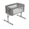 Joie Foggy Grey Roomie Glide Side Sleeping Crib -Baby Products xc