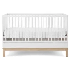 Obaby Astrid Cot Bed – White/Oak 17 Obaby Astrid Cot Bed – White/Oak -Baby Products yki7 3