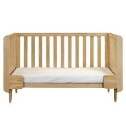 Tutti Bambini Japandi Mini Cot Bed – Light Oak -Baby Products zsder 4