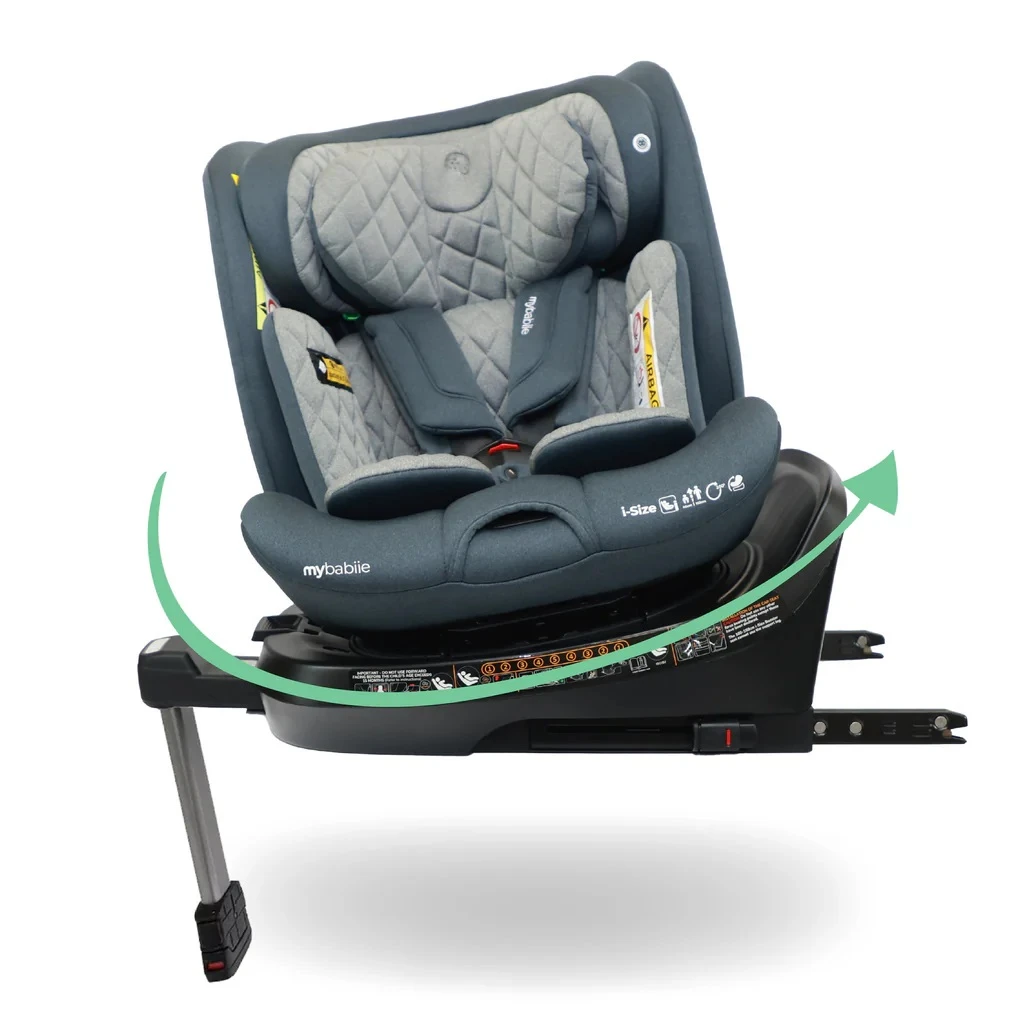 My Babiie I-Size (40-150cm) Spin Car Seat – Slate Blue 3 My Babiie I-Size (40-150cm) Spin Car Seat – Slate Blue