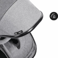 Hauck Melange Grey Atlantic Twin Stroller/Carrycot Bundle 2 -Baby Products zvdvxv 3